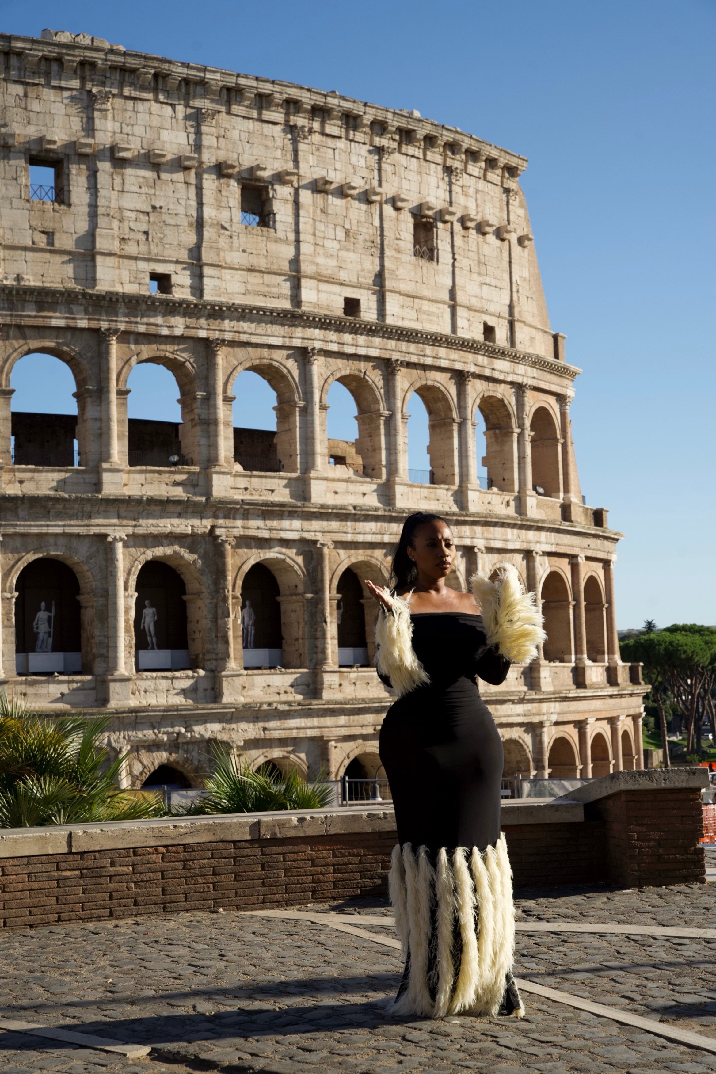 Roma Feather Dress