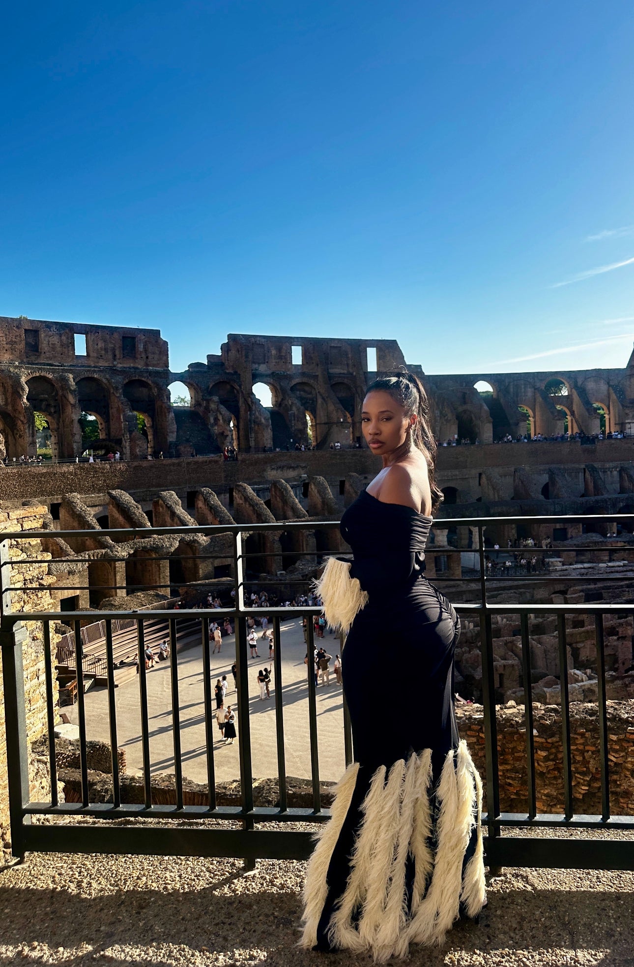 Roma Feather Dress