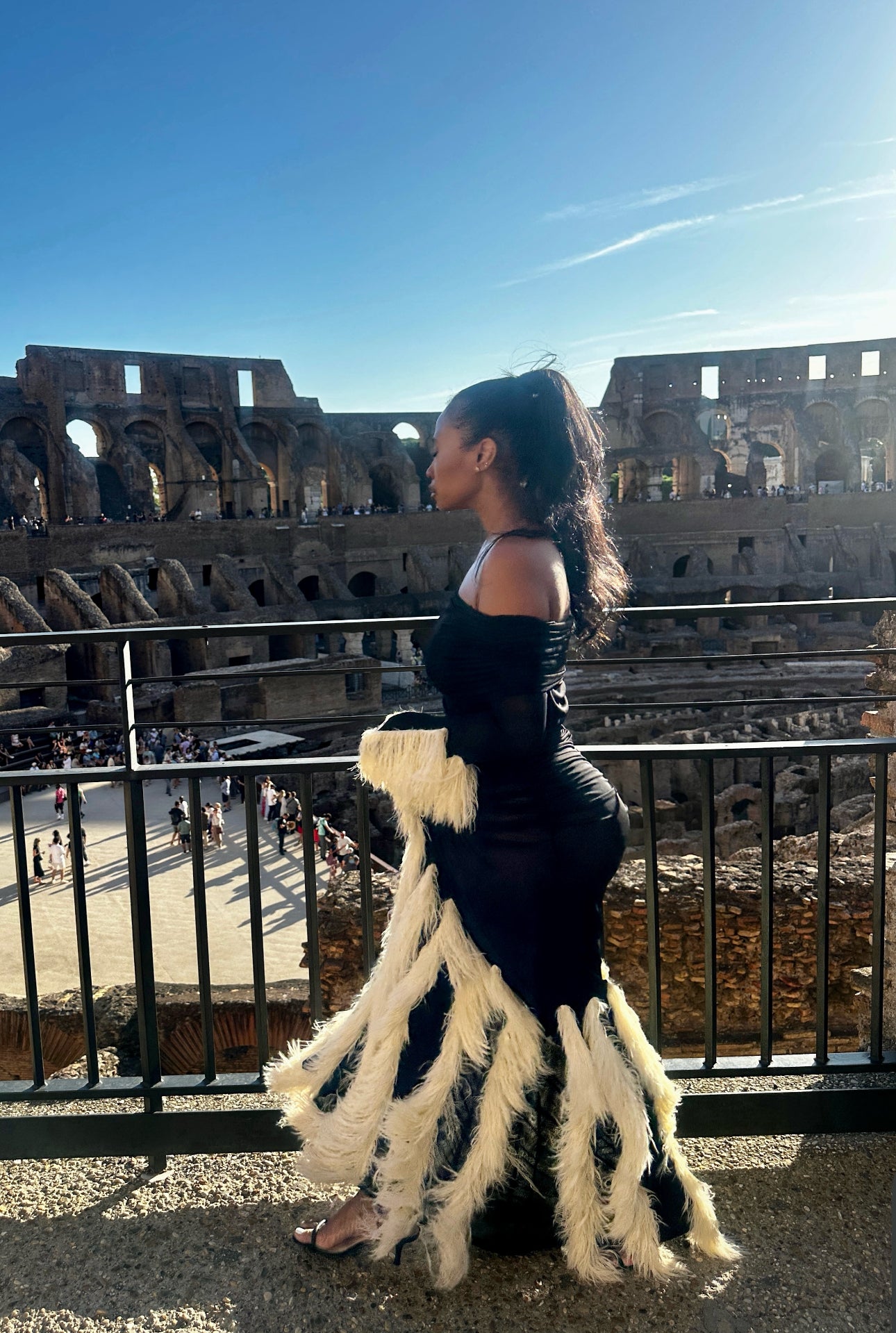Roma Feather Dress
