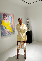 Lemon Drop Mini Dress