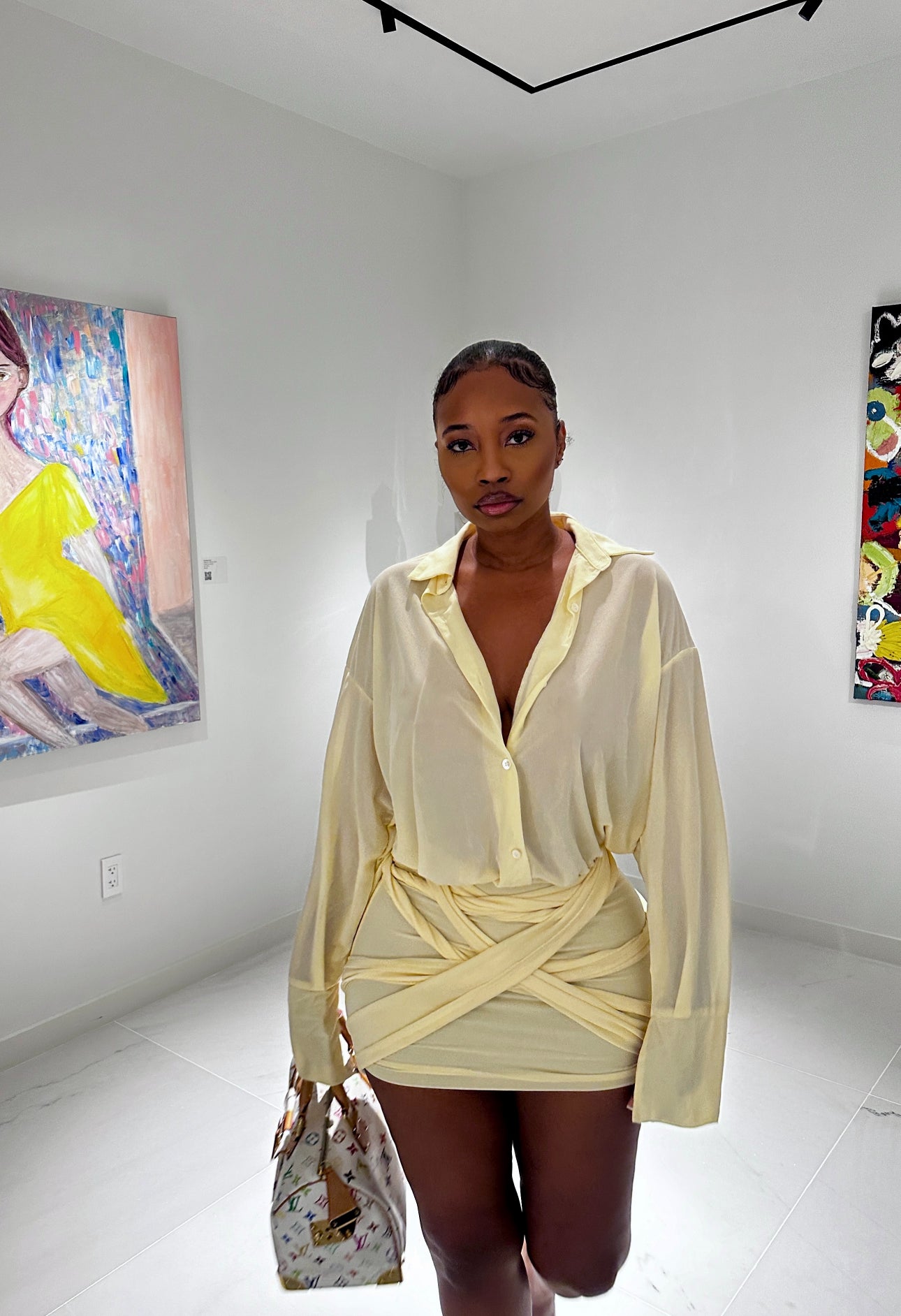 Lemon Drop Mini Dress