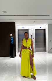 Bahamas Cut Out Maxi Dress