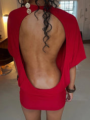 Backless Behavior Dress