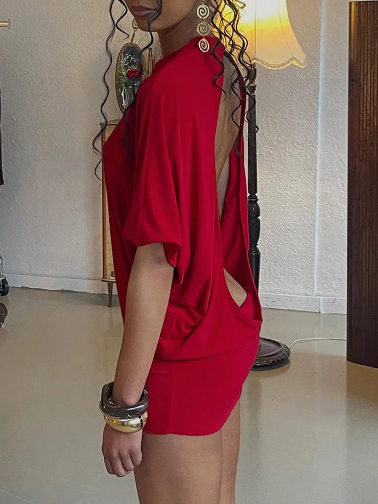 Backless Behavior Dress