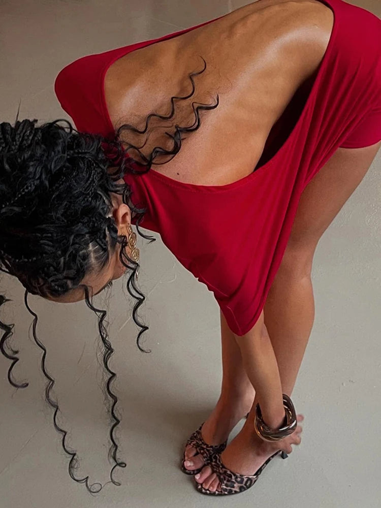 Backless Behavior Dress