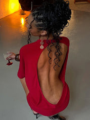 Backless Behavior Dress