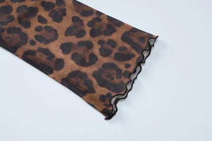 Flirty Leopard Top