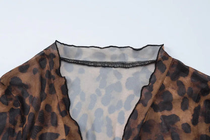 Flirty Leopard Top