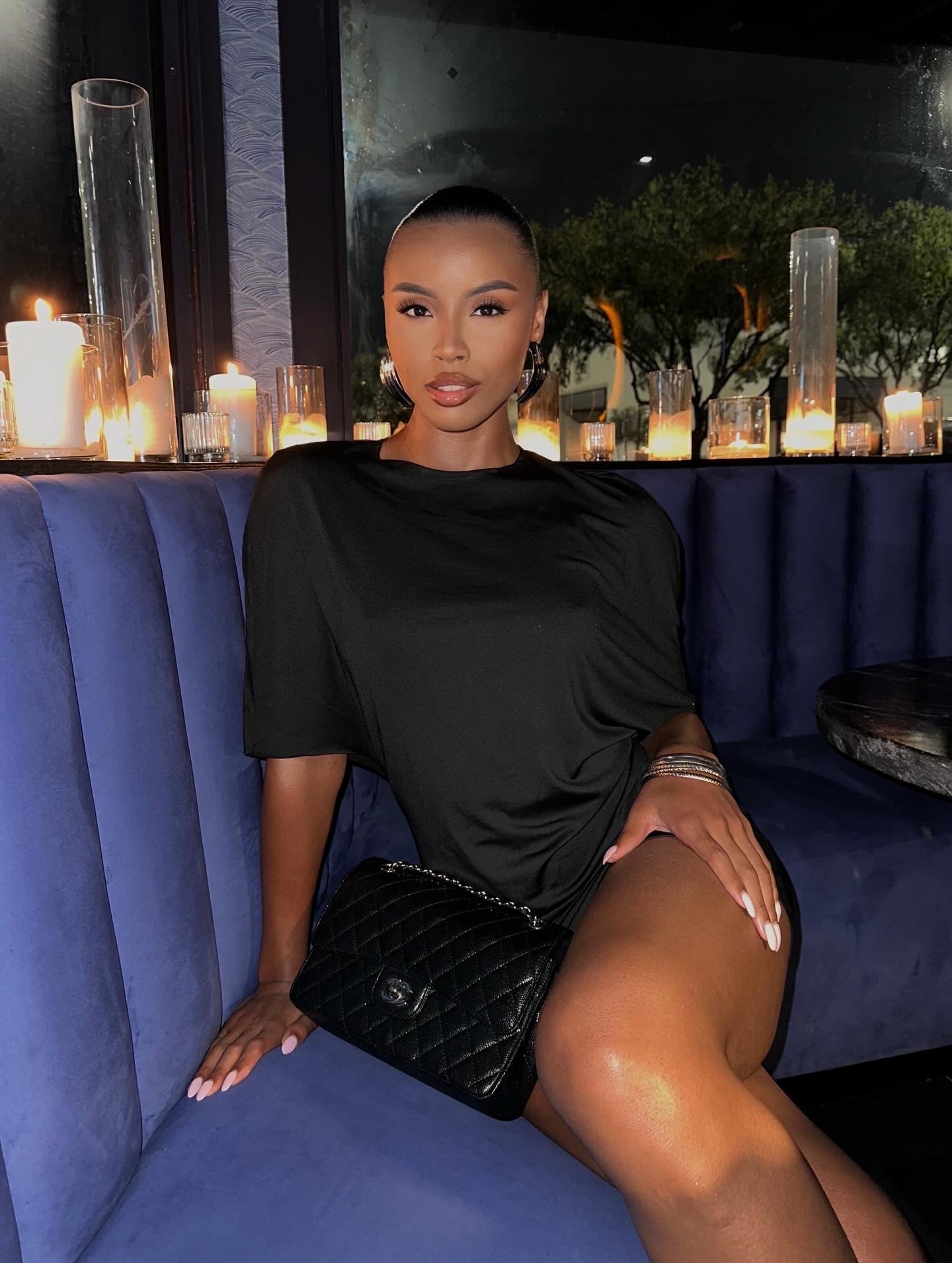 Backless Behavior T-shirt Dress