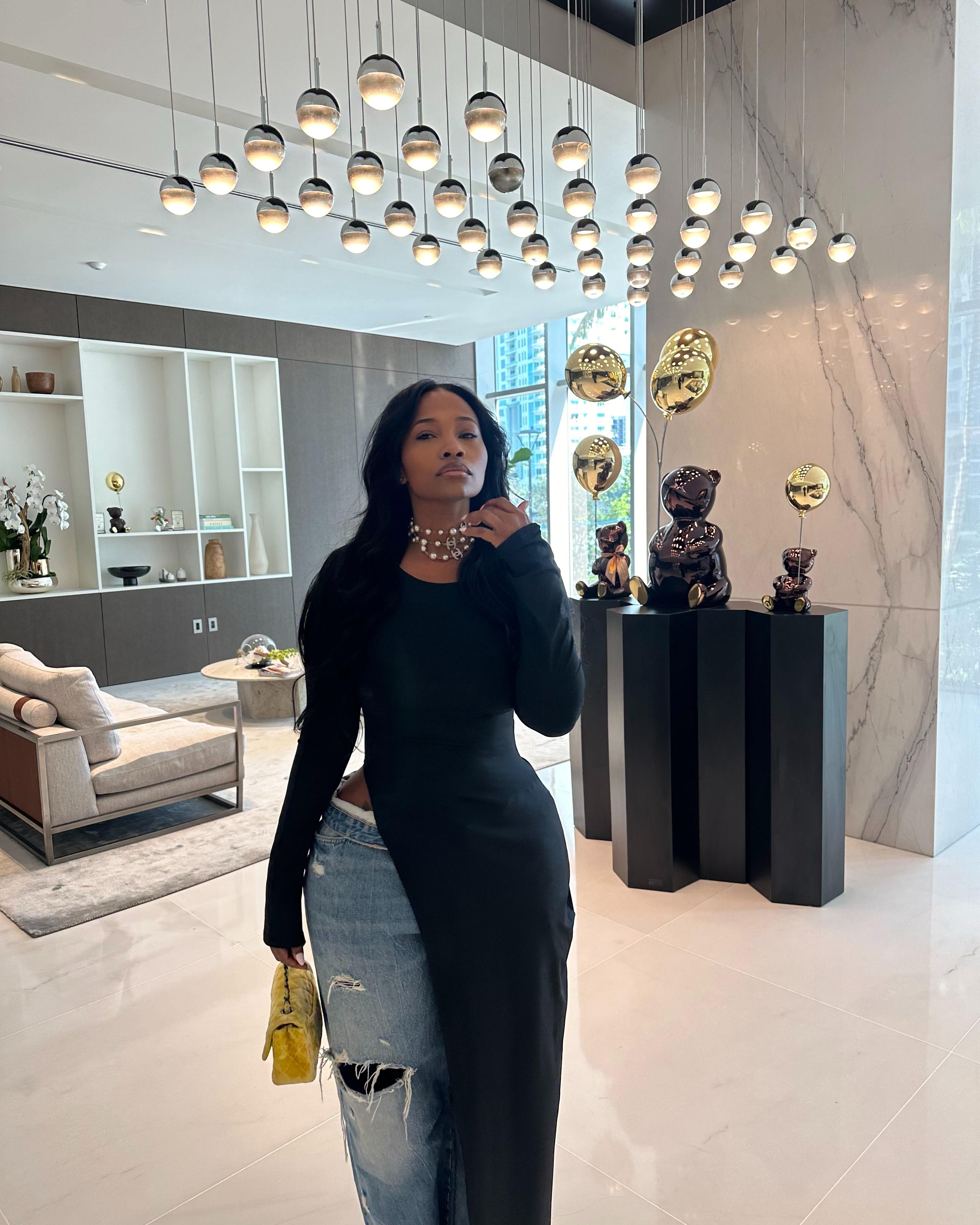 Black Asymmetrical Top