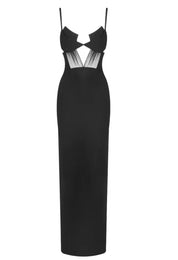 Black Bandage Maxi Dress