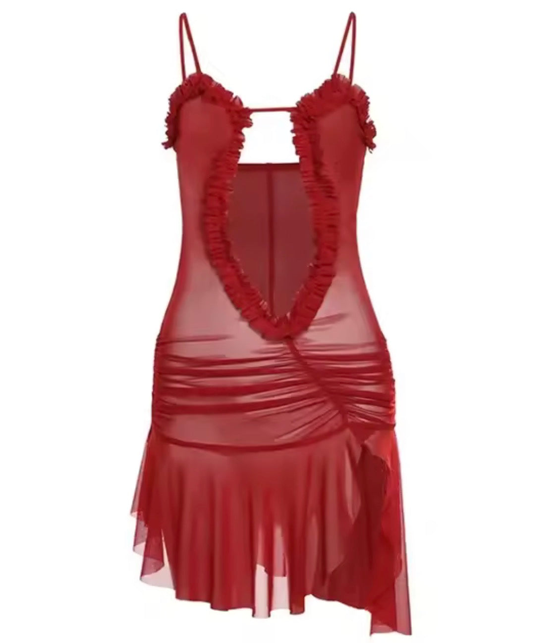 Ola Ruffles Mini Dress