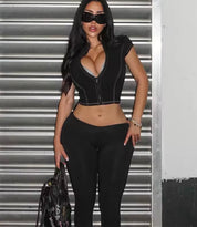Hipster Low Waist Stirrup Leggings