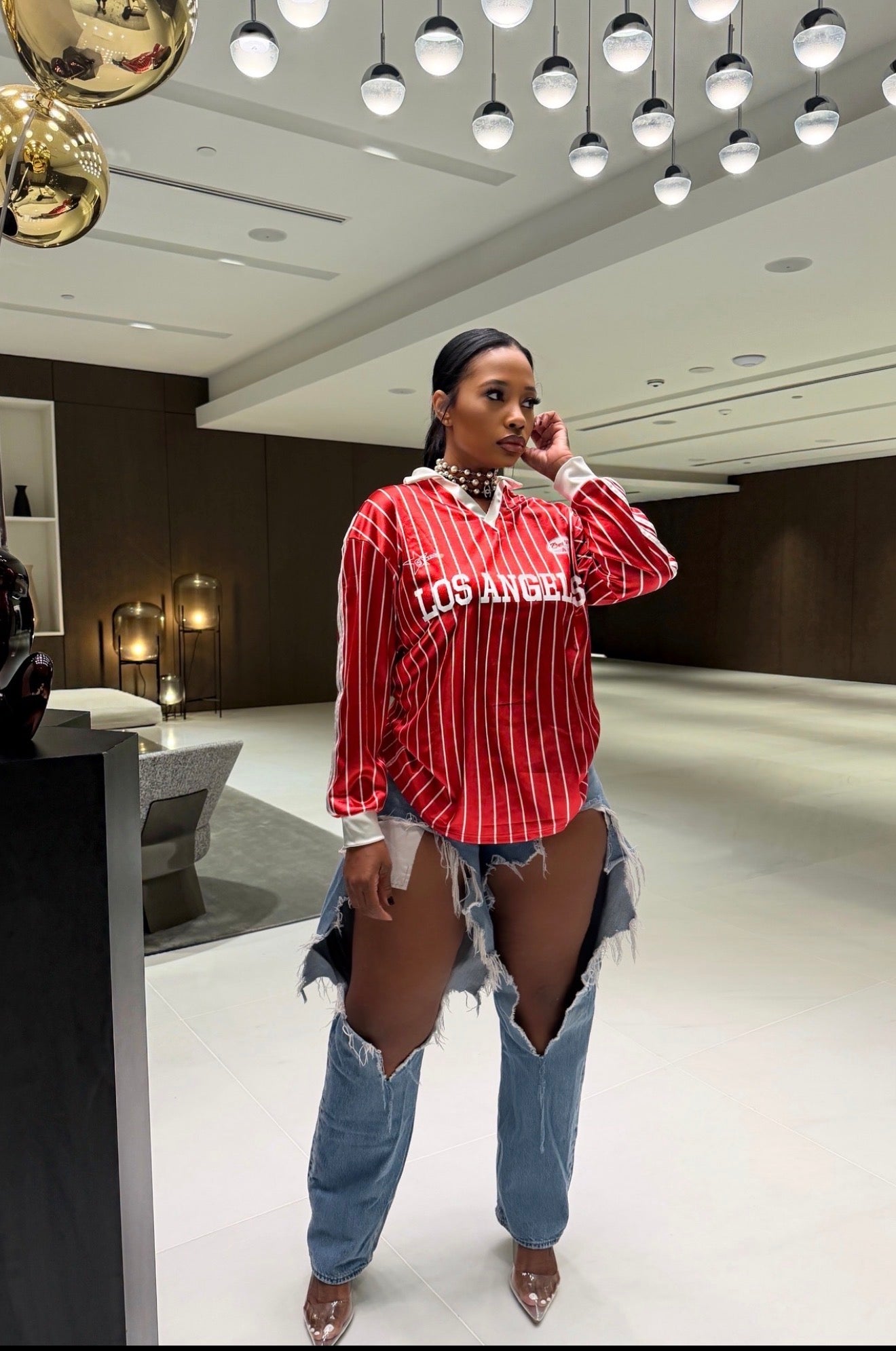 Los Angeles Stripe Jersey