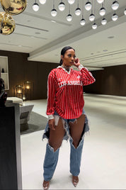 Los Angeles Stripe Jersey
