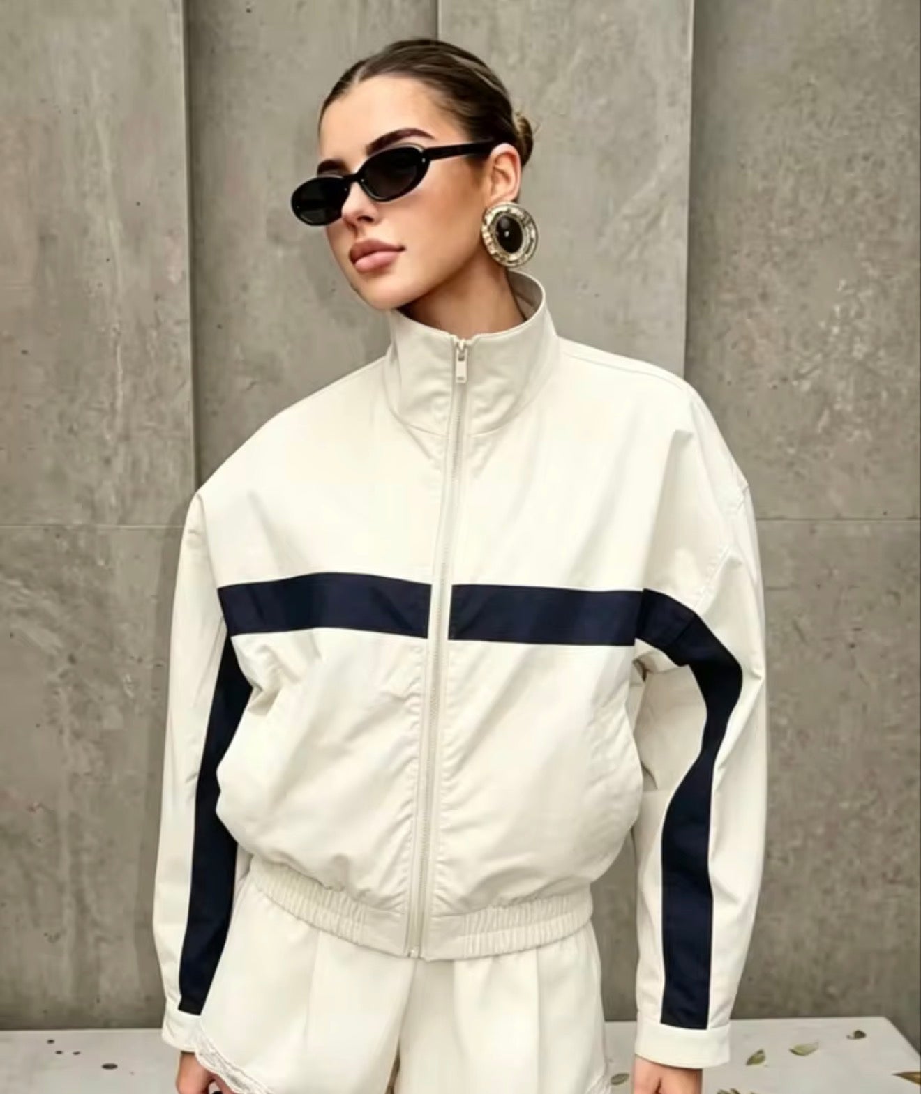 90s Luxe Windbreaker