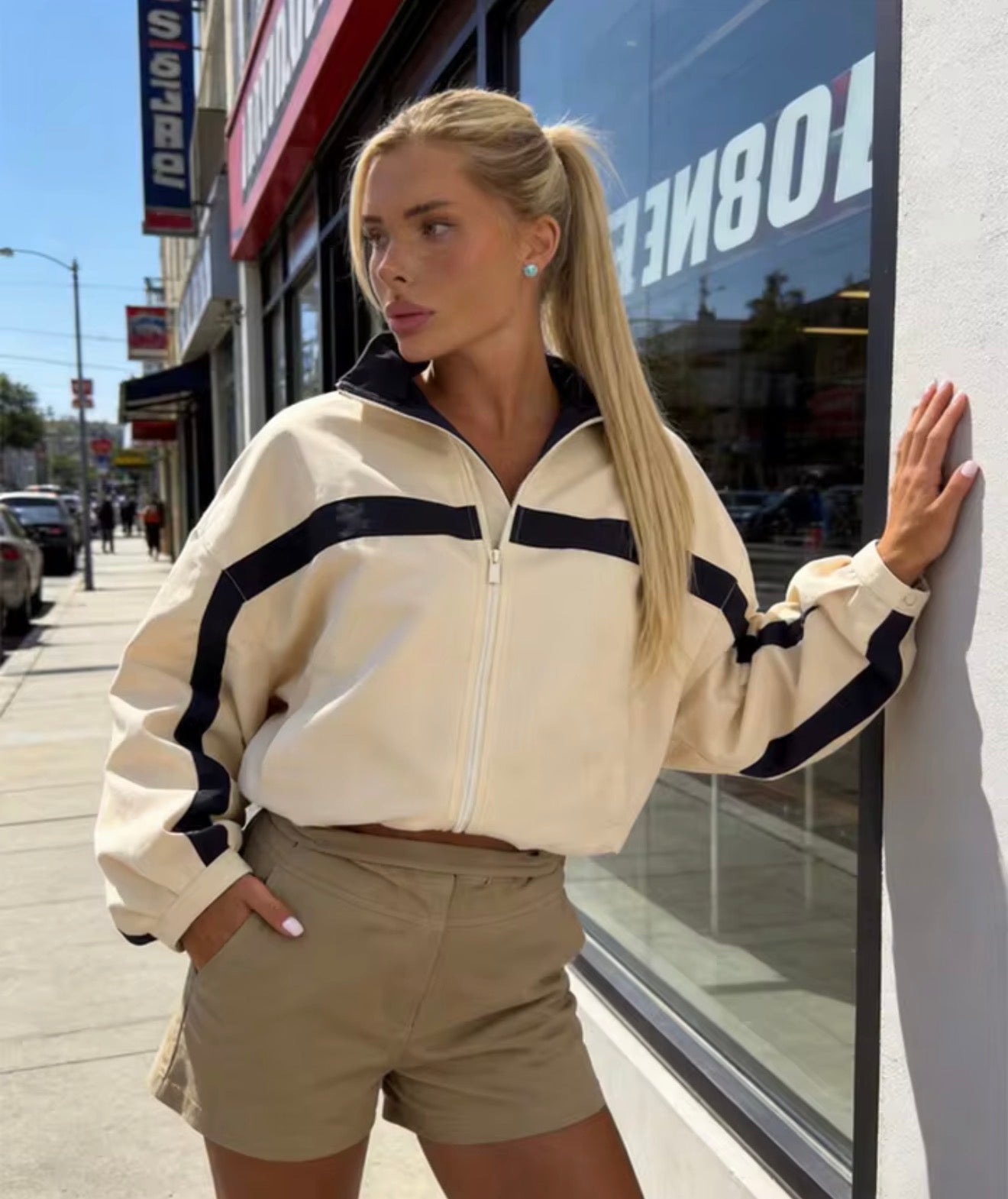 90s Luxe Windbreaker