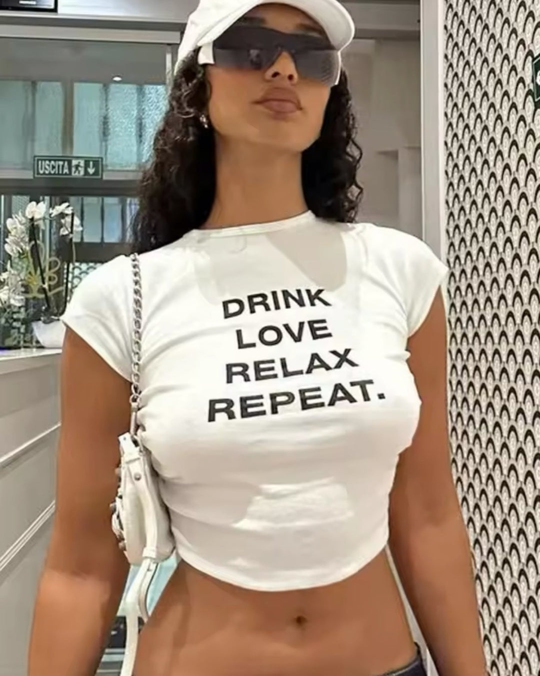 Drink Love Relax Repeat Tee
