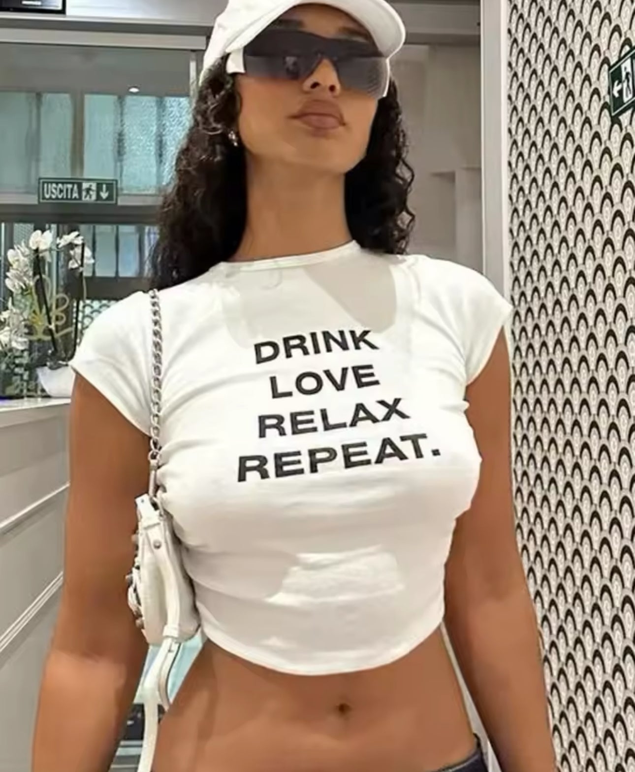 Drink Love Relax Repeat Tee