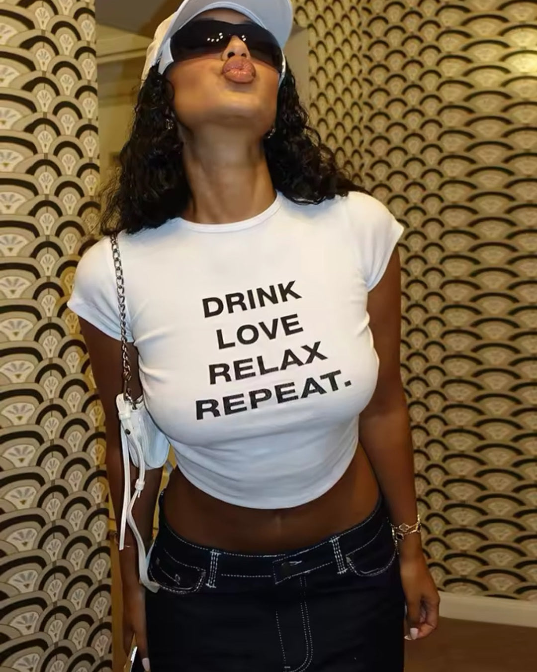Drink Love Relax Repeat Tee