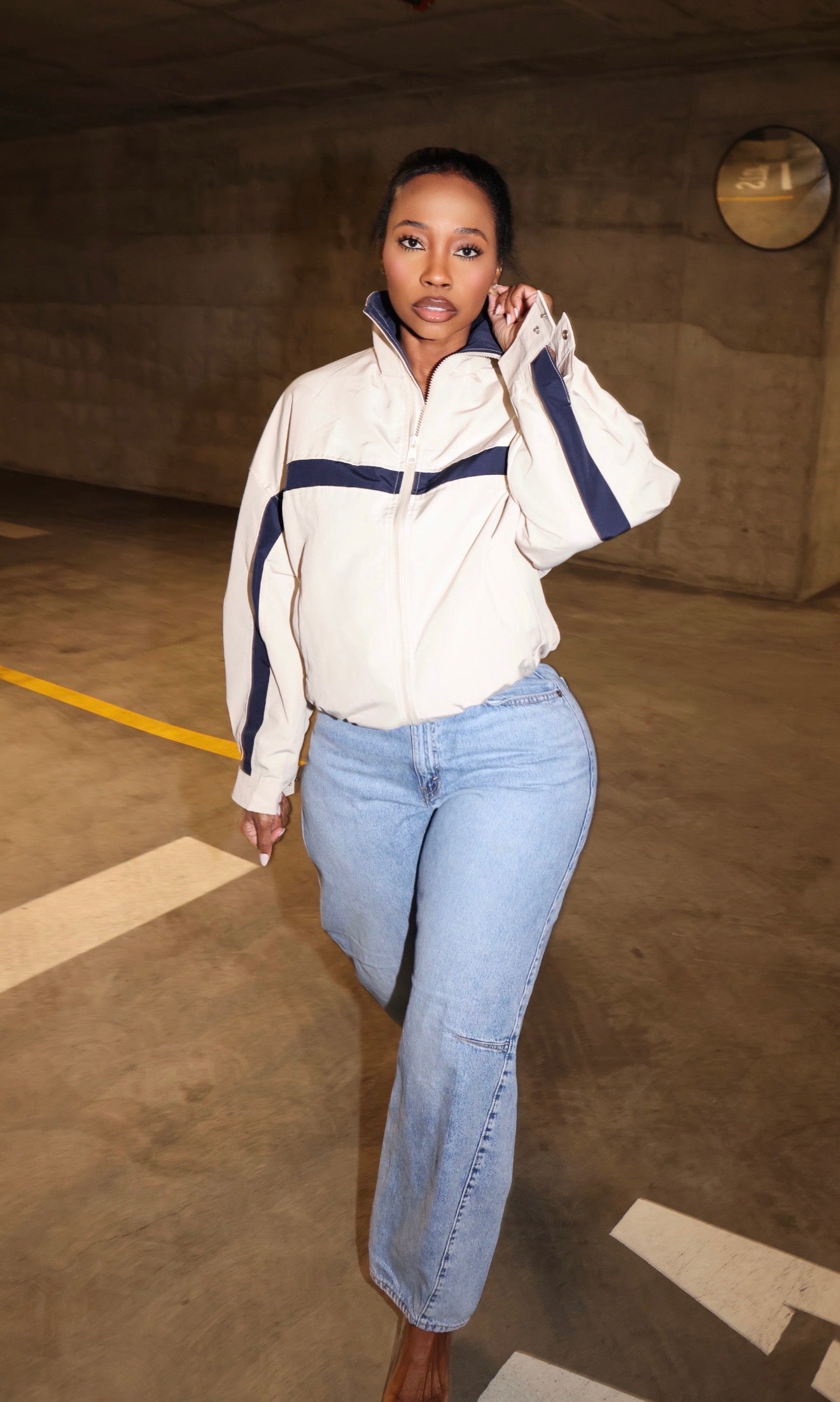 90s Luxe Windbreaker