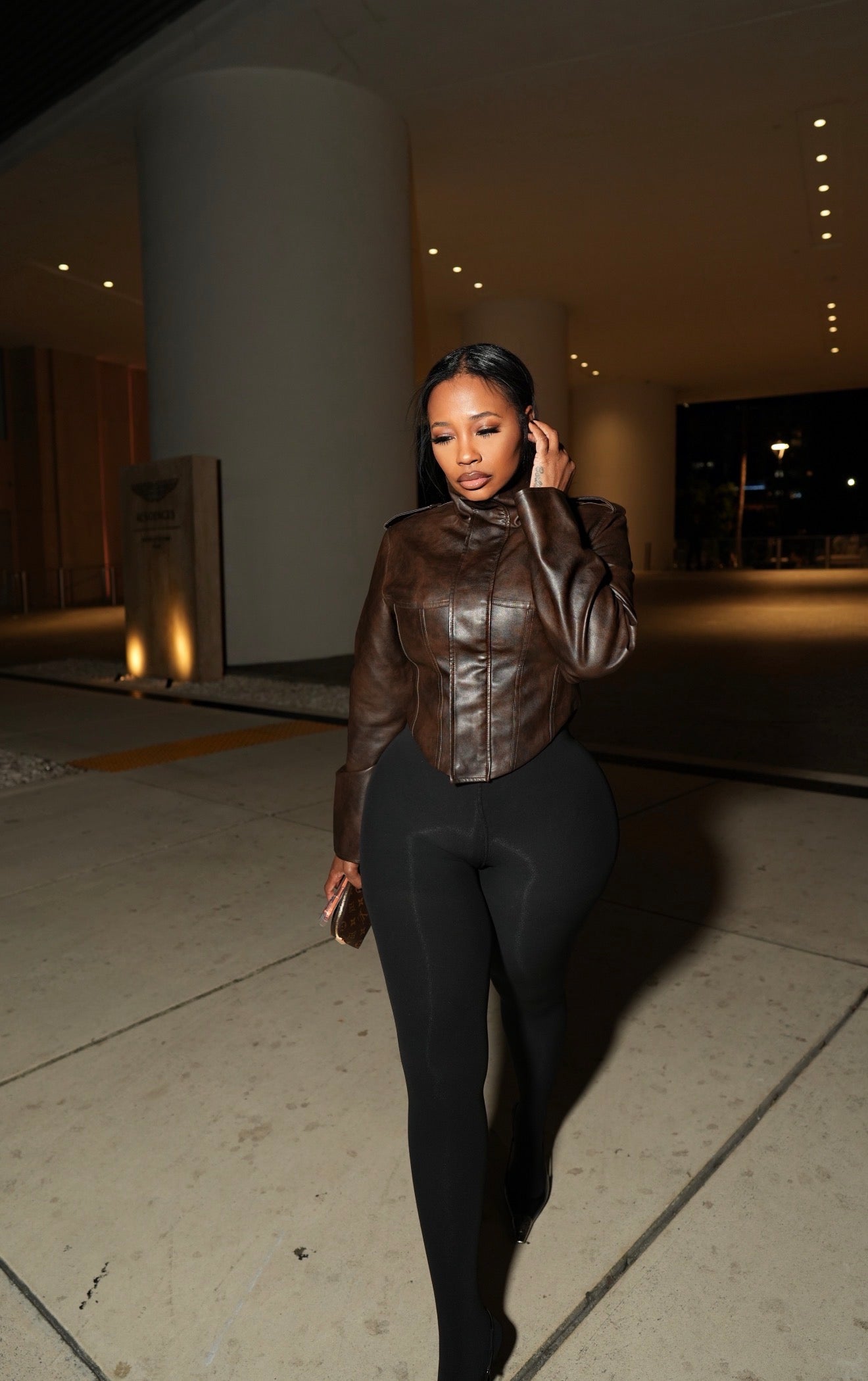 Vintage Espresso Bomber