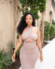 Monroe Halter Dress