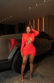 Cupid Cut Out Mini Dress