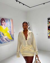 Lemon Drop Mini Dress