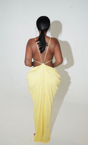 Monte Carlo Maxi Dress - Butter