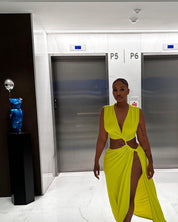 Bahamas Cut Out Maxi Dress