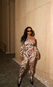 Vatican Printed Jumpsuit