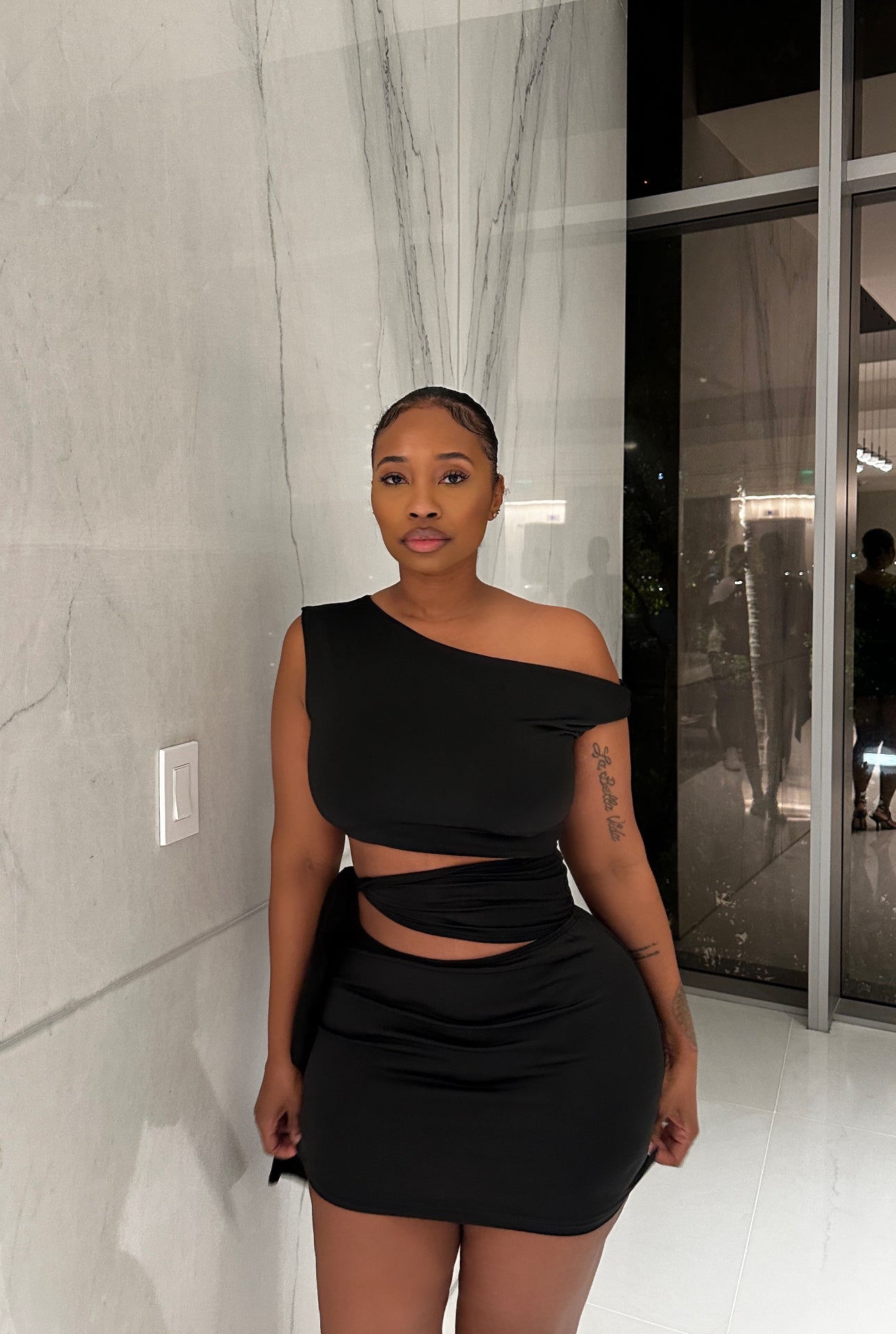 Onyx Mini Dress