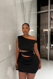 Onyx Mini Dress