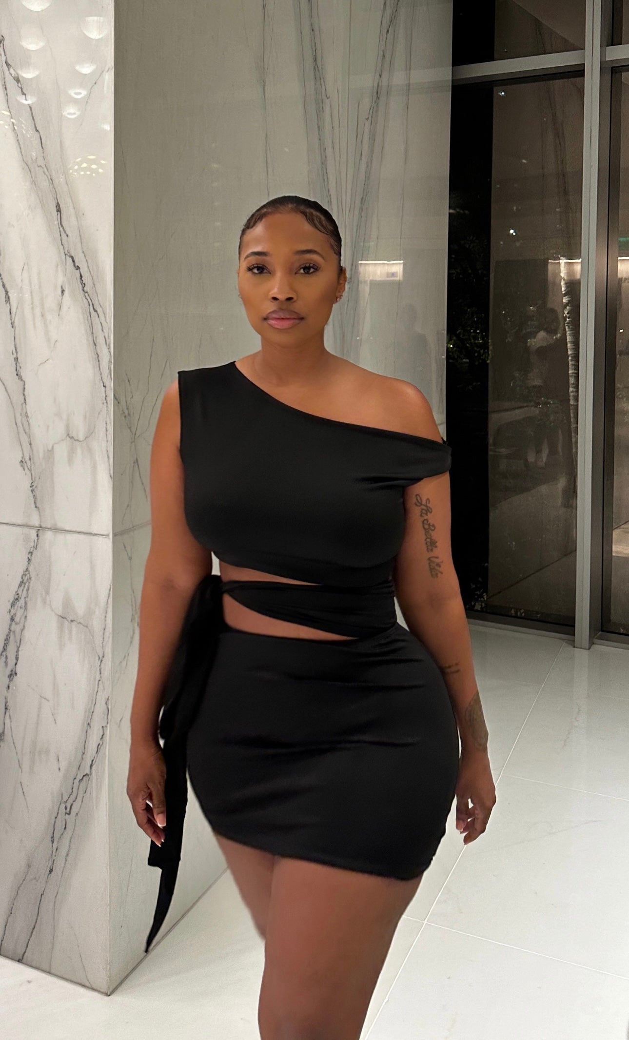 Onyx Mini Dress