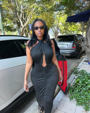 Monroe Halter Dress
