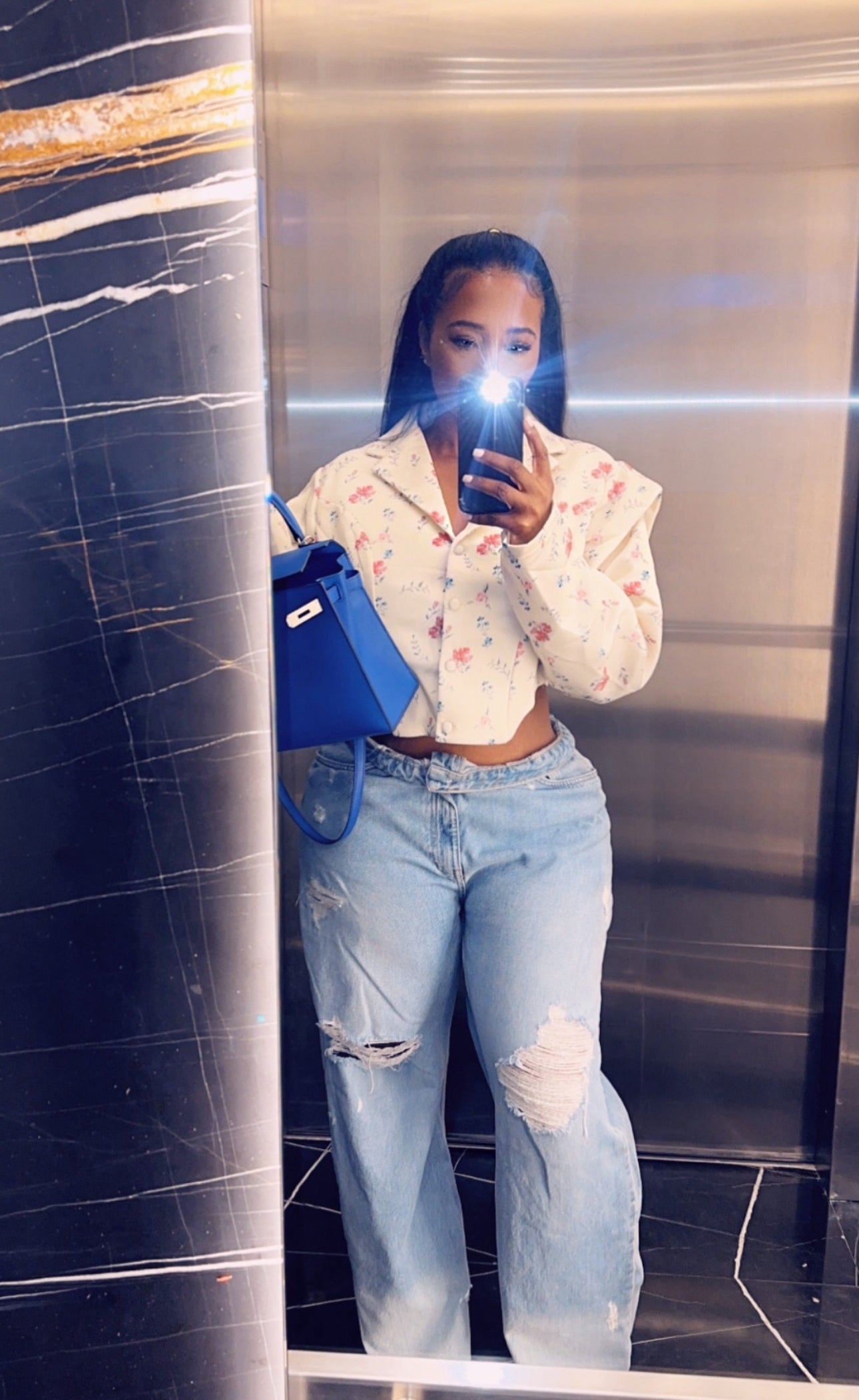 Fleur De Femme Crop Jacket