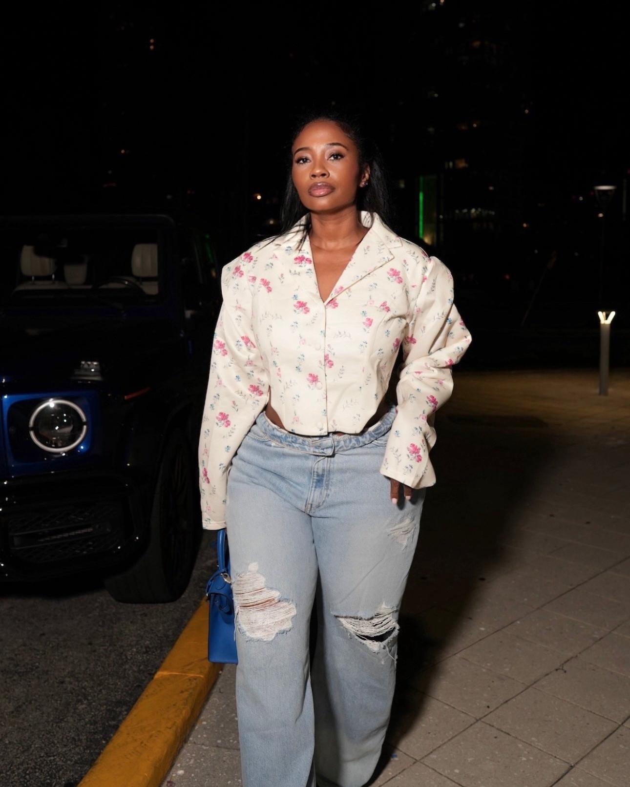 Fleur De Femme Crop Jacket