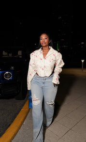 Fleur De Femme Crop Jacket