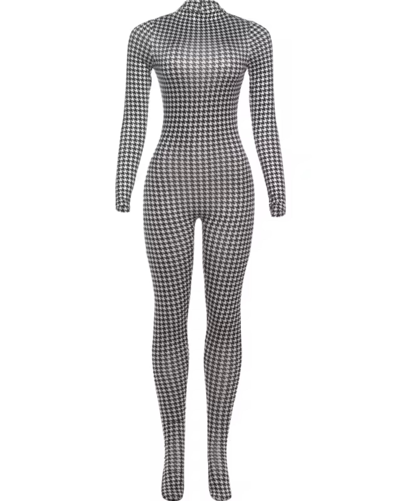 Houndstooth Jumpsuit (Final Restock)