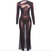 Silhoutte Maxi Dress