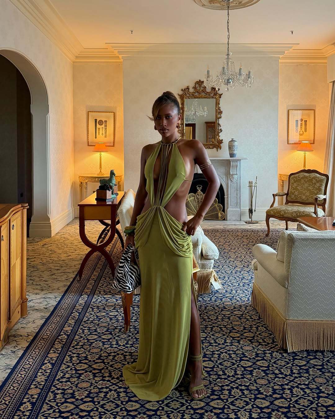 Milan Cut Out Maxi Dress