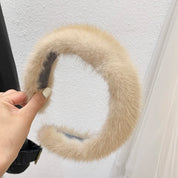 Luxury Mink Fur Headband