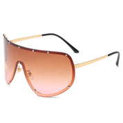 Oversized Shield Sunglasses