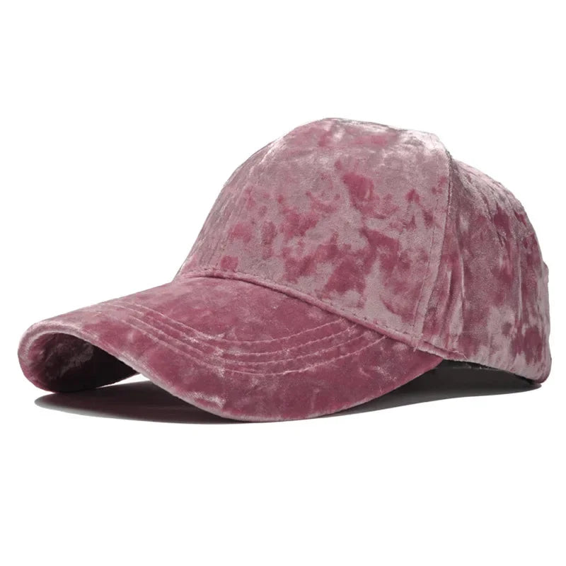 Velvet Baseball Cap