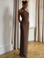 Metal Knots Maxi Dress