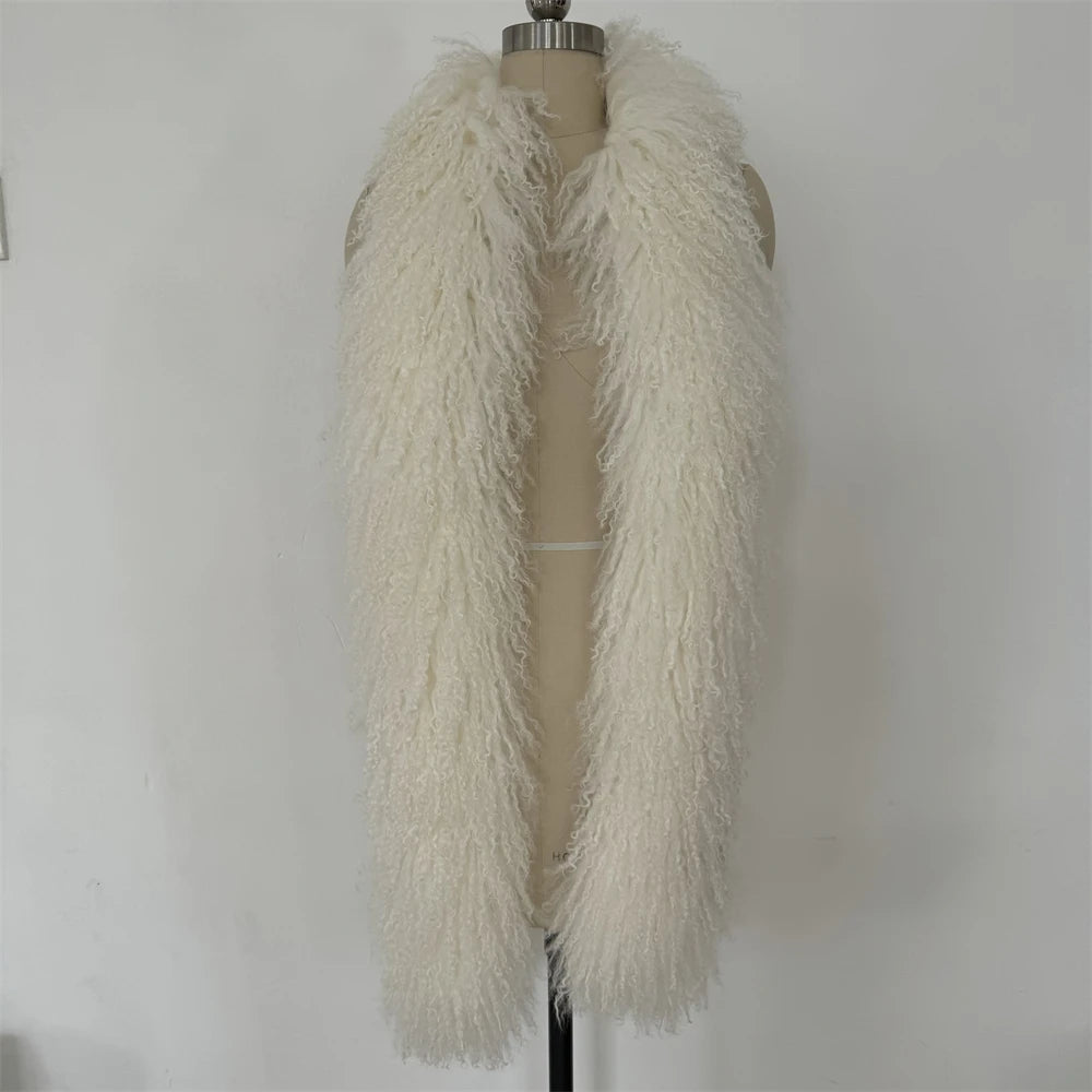 Mongolian Fur Scarf