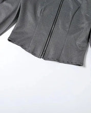 Pinstripe 2 Piece Skirt Set