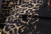 In The Wild Leopard Trench Coat