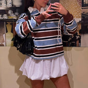 Vintage Stripe Rugby Top